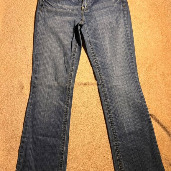US Polo Assn Women 9/10 Blue Denim Button Back Pockets Jeans (L)‎ - Picture 1 of 10